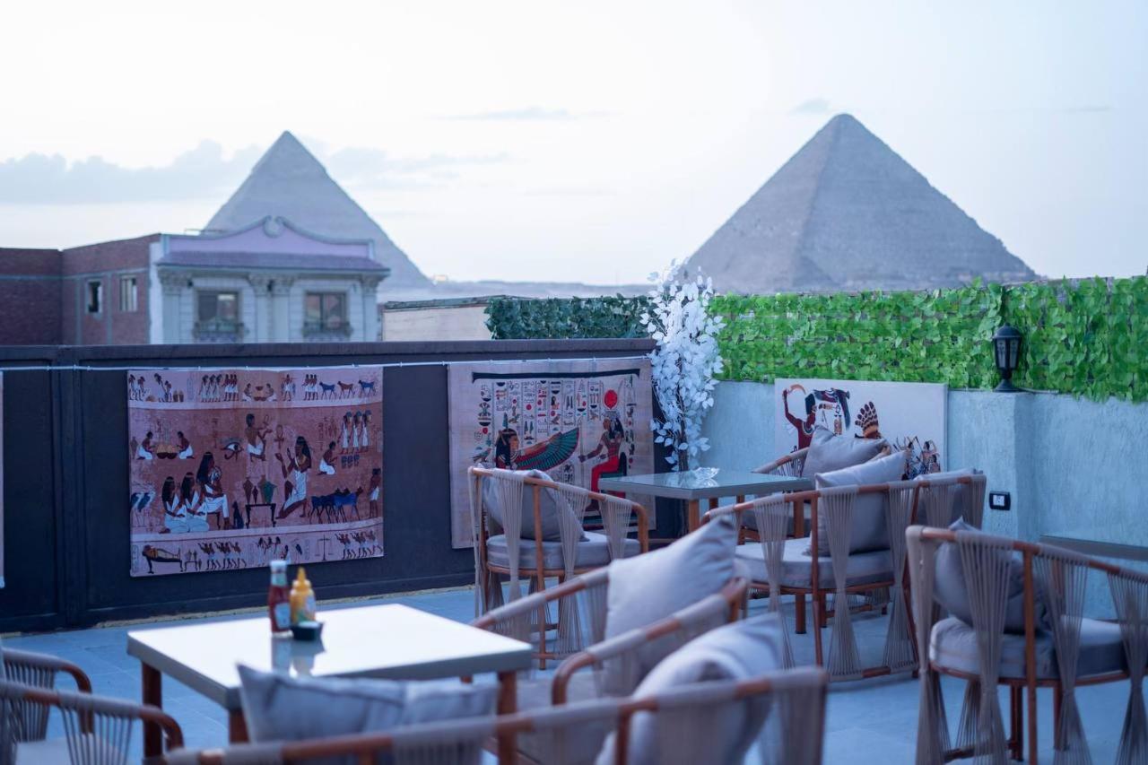 Majestic View Pyramids Inn Kafrat al Jabal Bagian luar foto